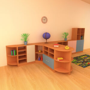 Zostava detského nábytku pre materské školy a škôlky